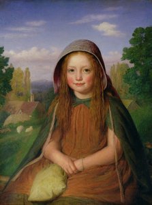 Una Chica, 1861 de E.T. Davies